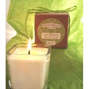  Java Patchouli Pure Soy Candle, 7 oz Glass