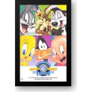  Warner Brothers Looney Tunes Cartoons 15x21 Framed Art 