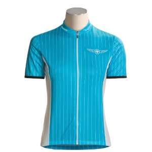  Cycling Jersey   Short Sleeve, Full Zip (For Women)