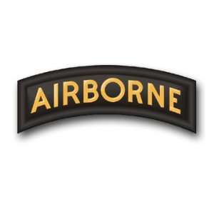  United States Army Airborne Tab Decal Sticker 3.8 