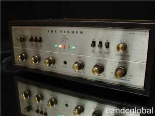 VINTAGE THE FISHER X 202 B INTEGRATED TUBE AMP AMPLIFIER NEAR MINT 