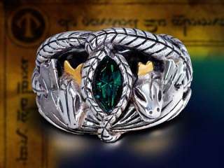 Sterling silver.925 Aragorns Ring of Barahir LOTR  