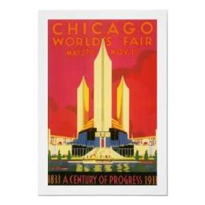  Chicago Worlds Fair Poster