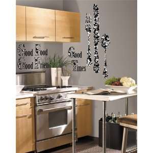  Good Time Peel & Stick Giant Wall Decals