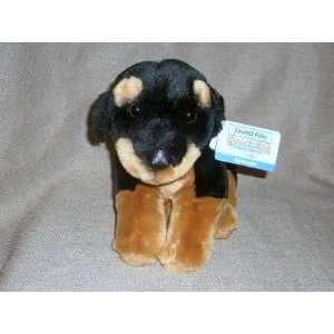   : Animal Alley Purebred Collection Rottweiler Plush Toy: Toys & Games