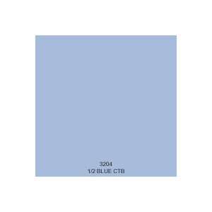 ROSCO 3204 SHEET 1/2 CTB BLUE CONVERTS 3200K TO 4100K SHEET Gel Sheets