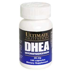  Ultimate Nutrition DHE Dehydroepiandrosterone Capsules, 25 
