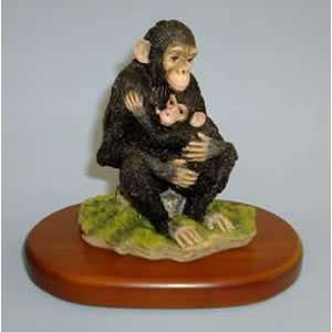  Chimpanzee With Baby Collectible Figurine