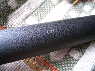 Vintage LUTZ/JAPAN Leveling Surveying SCOPE/Sight w/Leather CASE See 