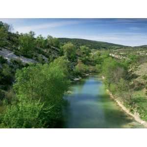  River Herault, Near St. Guilhem Le Desert, Languedoc 