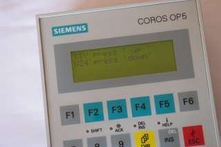 Siemens Coros OP5 6AV3 505 1FB12 Operator Panel OP5 A2 (6AV3505 1FB12 