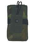 MILITARY ARMY MOLLE RADIO POUCH WOODLAND CAMOUFLAGE SDS  