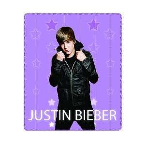  Justin Bieber Night Purple Fleece Throw Blanket (50 X 