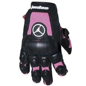  Jordan Womens 2K7 Team Replica Street Gloves   Small/Pink 