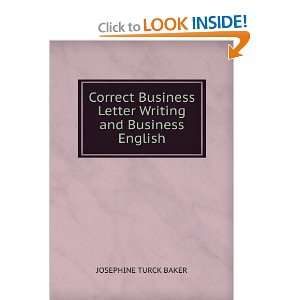   Letter Writing and Business English JOSEPHINE TURCK BAKER Books