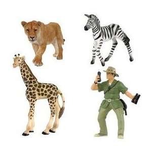  Bush Doctor & Jungle Animals Figure Set: Toys & Games