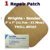 BONDEX DENIM TWILL CANVAS REPAIR PATCH VARIOUS COLORS  