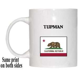  US State Flag   TUPMAN, California (CA) Mug: Everything 