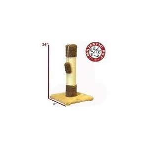  Majestic Pet 24 Kitty Cat Scratch Post (carpeted earth 