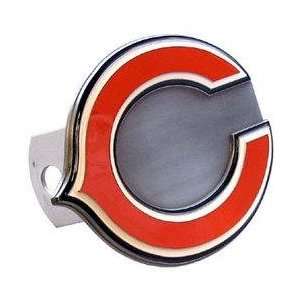  Large Logo Only NFL Hitch Cover   Chicago Bears: Sports 
