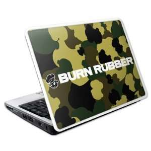  Netbook Large  9.8 x 6.7  Burn Rubber  Green Camo Skin: Electronics