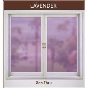  Lavender Deco Tint 32 x 86 See Through Stained Glass 
