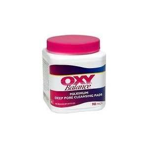  Oxy Balance Maximum Strength Deep Pore,Cleansing Pads   90 