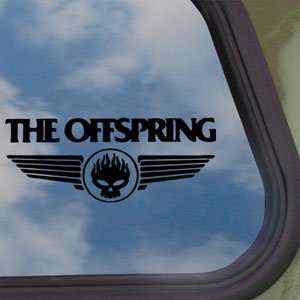   Offspring Black Decal Rock Band Truck Window Sticker: Home & Kitchen