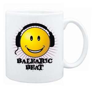    New  Smile , I Listen Balearic Beat  Mug Music: Home & Kitchen