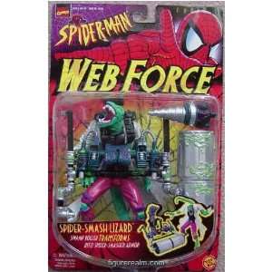   Smash) from Spider Man (Toy Biz) Web Force Action Figure: Toys & Games