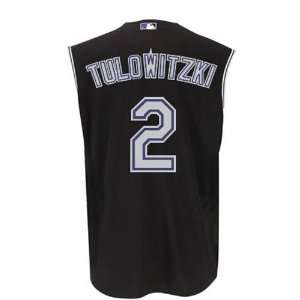 Troy Tulowitzki Authentic Black Rockies Jersey