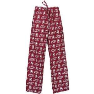    SIU Southern Illinois Scrub Pajama Pants Lg: Sports & Outdoors
