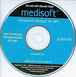 Medisoft Version 16 by W. B. Saunders Company 2010, CD ROM  