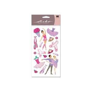  Ballet Vellum And Glitter Classic Stickers Office 