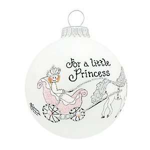  Princess Glass Ornament