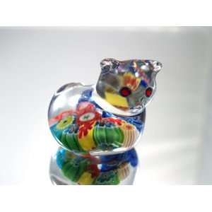  Murano Glass Millefiori Cat Italian Art Glass Http://www 
