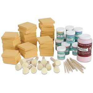  Amaco Balsa Foam and Underglaze Printing Class Pack   Balsa 