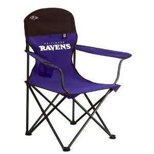  Baltimore Ravens NFL Deluxe Folding Arm Chair: Home 