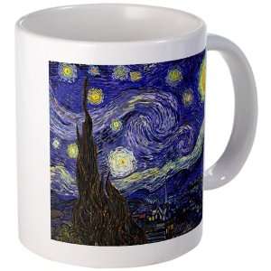    Mug (Coffee Drink Cup) Van Gogh Starry Night HD: Everything Else