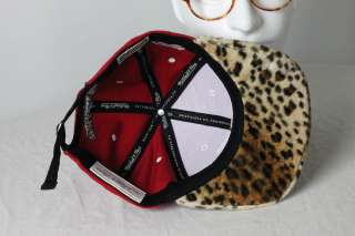 Custom Miami Heat Strapback Leopard Fabric vintage supreme tisa 