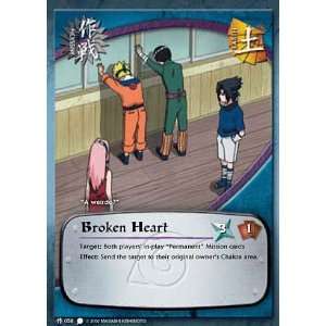    Naruto TCG The Chosen M 058 Broken Heart Common Card Toys & Games