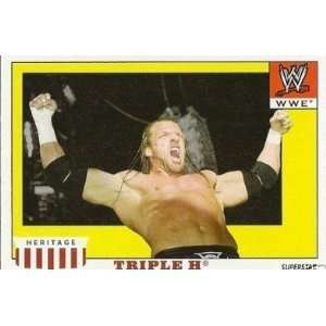 2008 Topps Heritage IV WWE #52 Triple H 