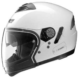 Nolan N43 Trilogy Metal White Helmet   Color  white   Size  Extra 