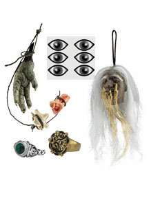  Cannibal Jack Sparrow Pirate Accessory Kit Clothing