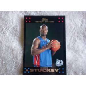  2007 08 Topps Rodney Stuckey Rc #125