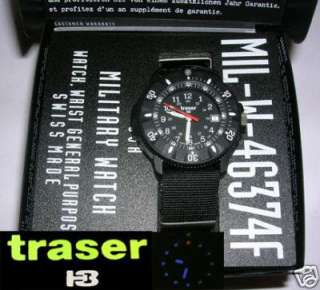 Traser H3 P Code Blue Military Tritium Swiss Watch  