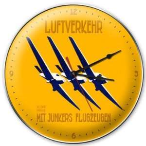  Mit Junkers Aviation Clock   Victory Vintage Signs: Home 