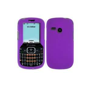  LG UN 200 Saber Rubberized Shield Hard Case   Purple (Free 