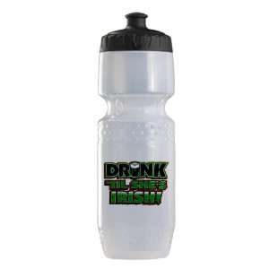  Trek Water Bottle Clear Blk Drinking Humor Drink Til She 