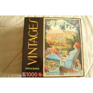  1000 Piece Vintage Jigsaw Puzzle   Grasse Toys & Games
